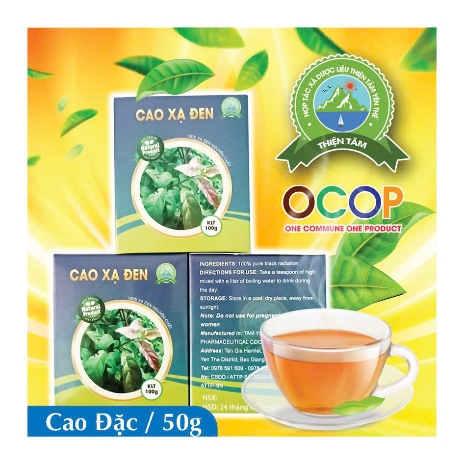 1 HỘP CAO XẠ ĐEN / cao đặc loại 50g