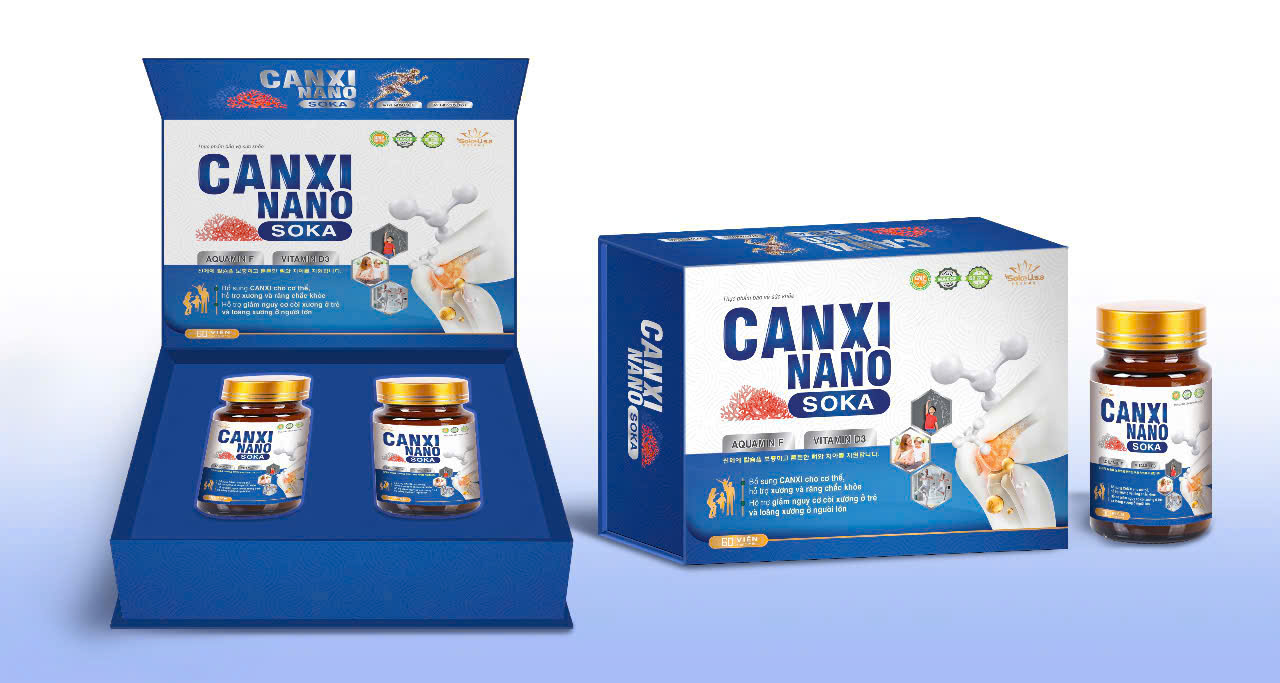 COMBO ; 5 HỘP CANXI NANO + 1 CỦ 1 DÂY SẠC NHANH