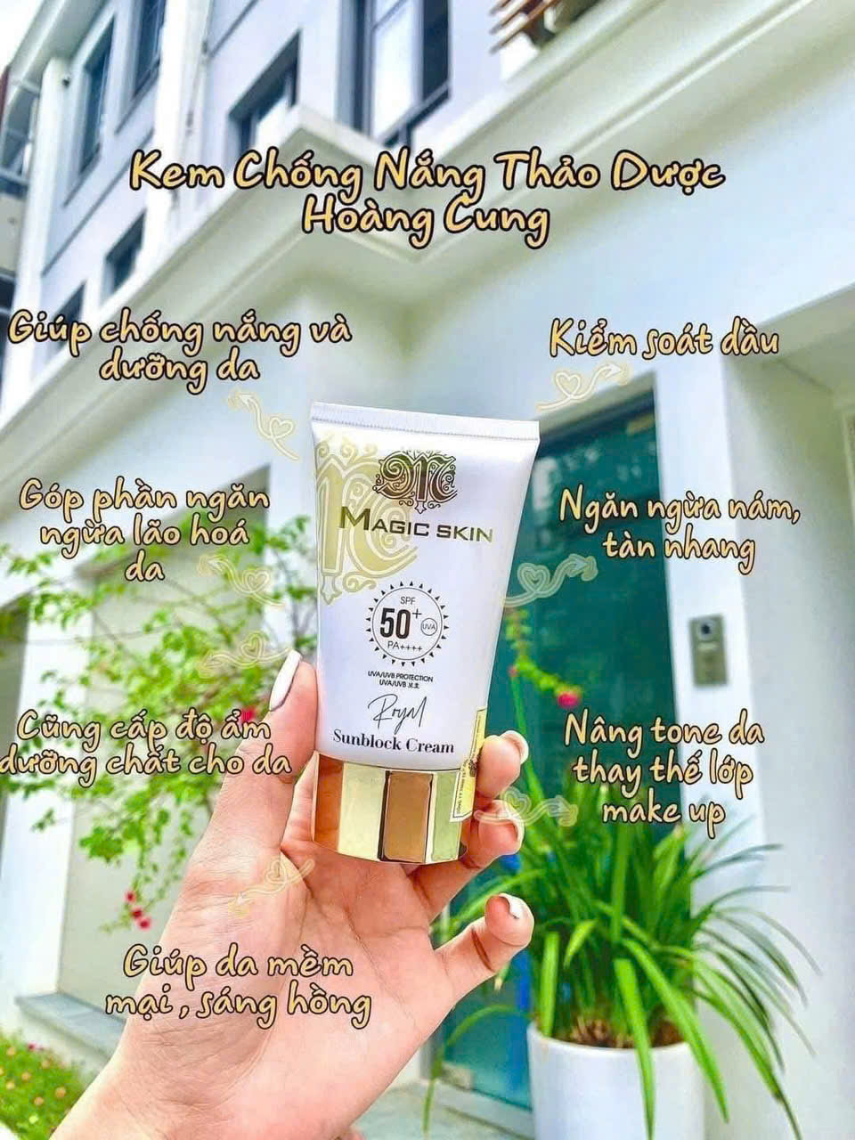 KEM CHỐNG NẮNG HOÀNG KIM